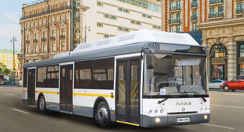  Ликинский автобусный завод поставил в Нижний Новгород  100 газовых автобусов ЛиАЗ стандарта «Евро-5»