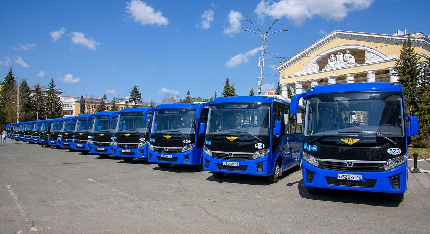 50 автобусов "Вектор NEXT" обновят парк общественного транспорта в г. Йошкар-Оле