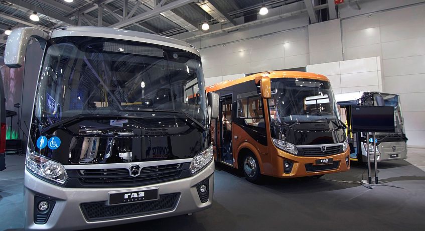 "Русские автобусы" представляют новые автобусы для городских и междугородных перевозок 