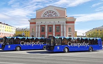 «Группа ГАЗ» поставила в Норильск 20 автобусов, адаптированных к экстремальным температурам 