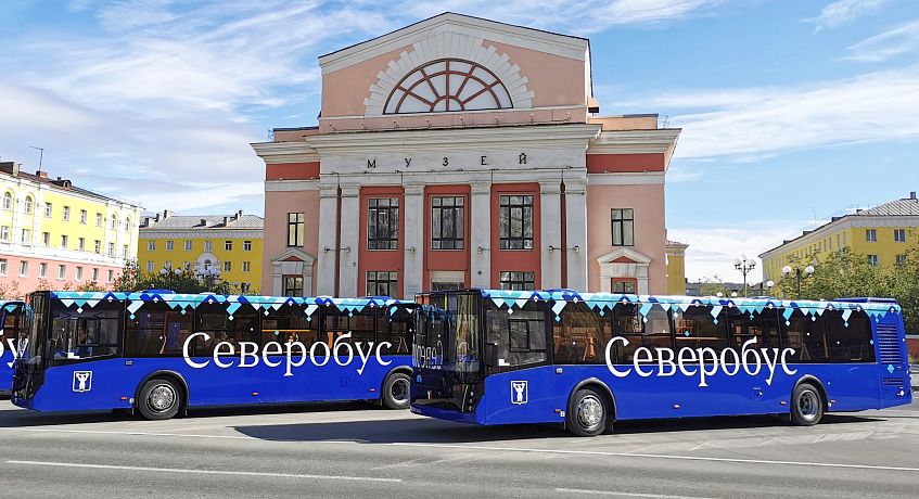 «Группа ГАЗ» поставила в Норильск 20 автобусов, адаптированных к экстремальным температурам 