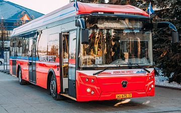 Ликинский автобусный завод поставил электробус в Тюмень 