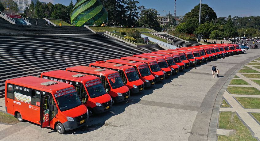Автобусы «ГАЗель NEXT Citiline» вышли на маршруты Вьетнама